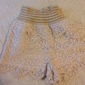 Urban Outfitters Crochet Shorts