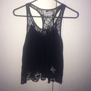 Navy Blue Abercrombie and Fitch tank top