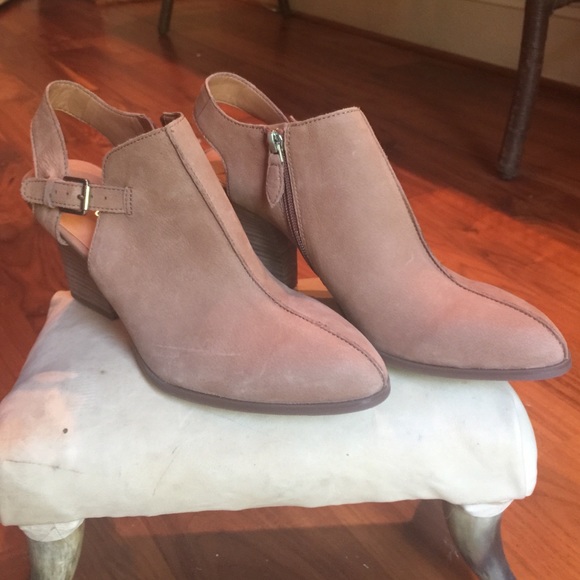Franco Sarto Slingback Booties sz 10