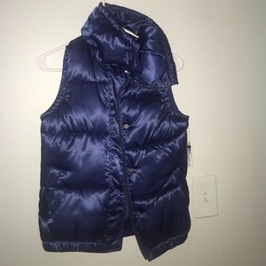 navy vest for winter