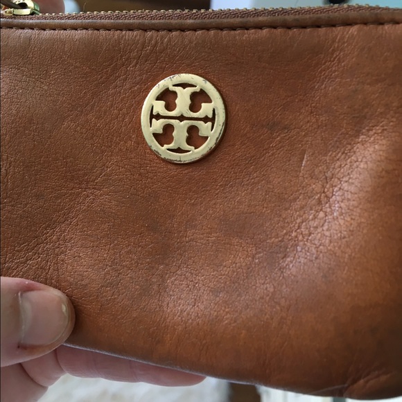 Tory Burch key chain / coin purse wallet