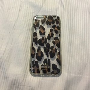 Kate Spade leopard iPhone 6 case