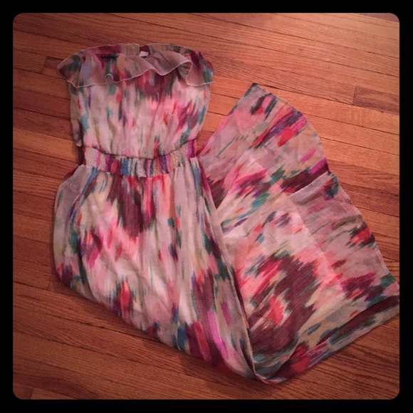 Multicolored maxi dress