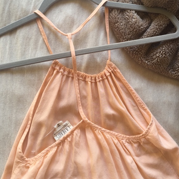 Orange Halter Top W/ Lace Bottom - Picture 4 of 4