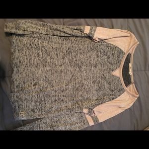 Obey 3/4 sleeve baseball T