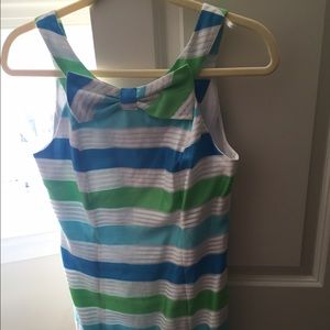 Lilly Pulitzer multi colored striped dress