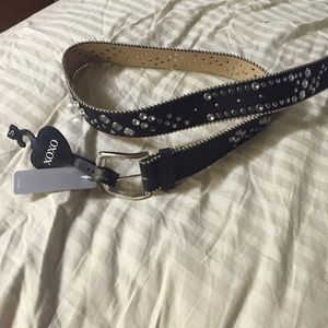 NWT western style bling belt