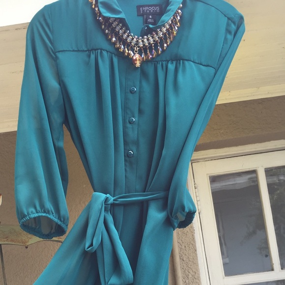 Enfocus Studio Dress (w/ removable belt)