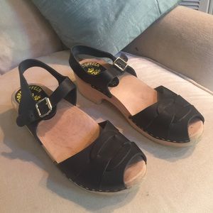 Torpatoffeln Hasbeens Clogs Low Black sz 41
