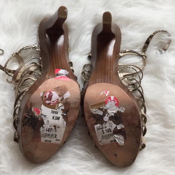 Coach Snakeskin Heels - Picture 4 of 4