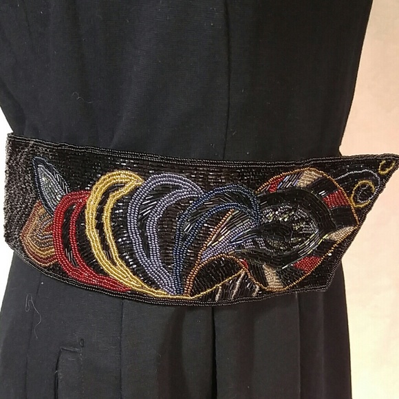 Vintage Christian Dior Beaded Belt - Picture 4 of 4