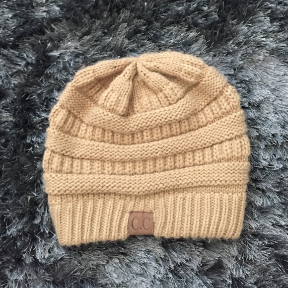 CC Beanie Accessories - Tan Beanie