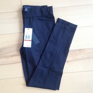 Kenneth Cole New York black ponte seamed legging