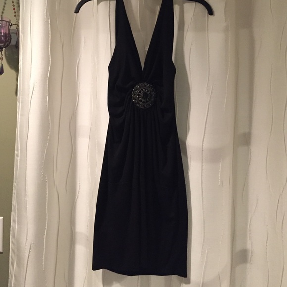 Black Halter Dress