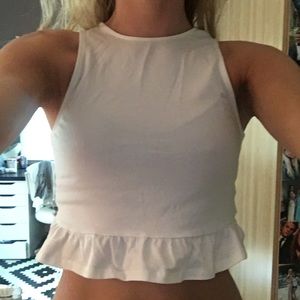 Cute preppy crop top!