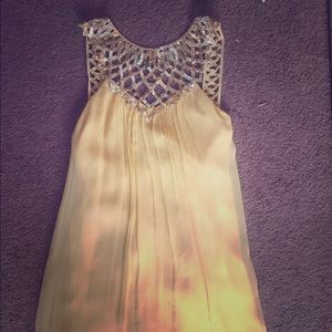 BCBG silk dress. Mini