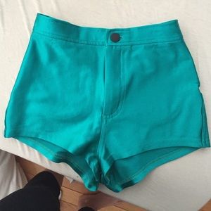American Apparel "The disco" Shorts mermaid color