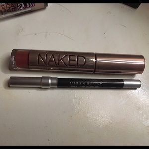 Urban decay lip gloss and 24 hour eyeliner