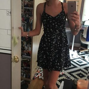 Floral low back dress