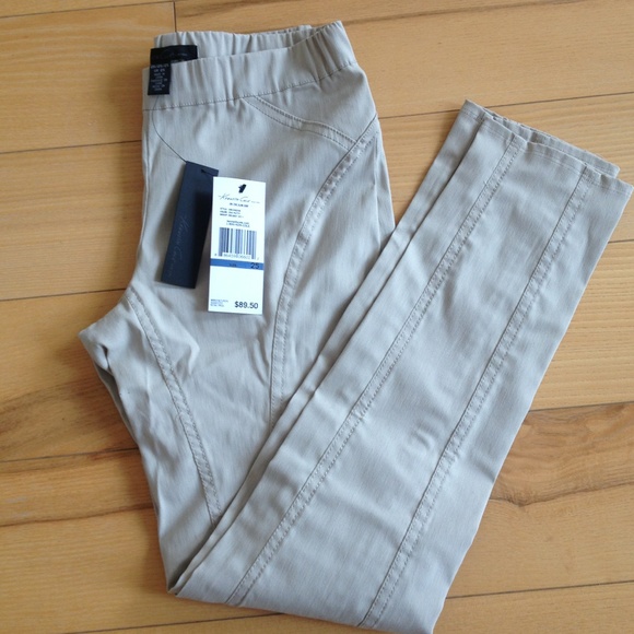 Kenneth Cole Pants - Kenneth Cole New York seamed chino legging pants