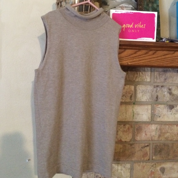 Donna Karan cashmere top