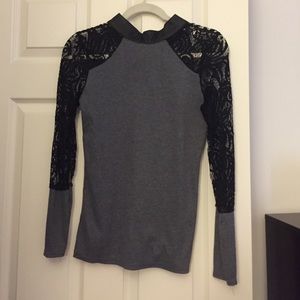 Trendy long sleeve top