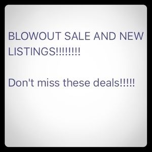 Sale!!!!! All sizes and colors and types