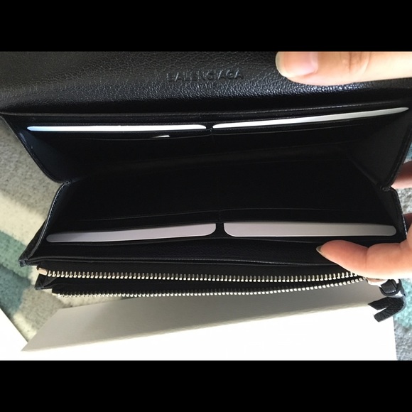 Sold on Tradesy！Balenciaga Metallic Edge Wallet - Picture 3 of 4