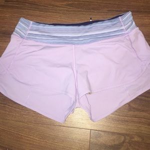 lulu lemon speed shorts size 6
