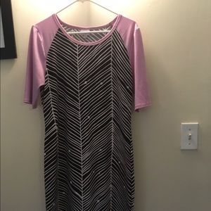 Lularoe Julia dress NWOT never worn. Size L
