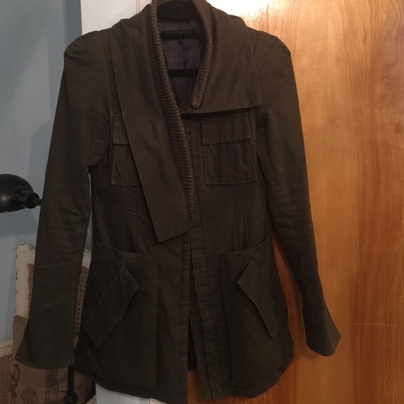 Structured Nanete Lepore army jacket