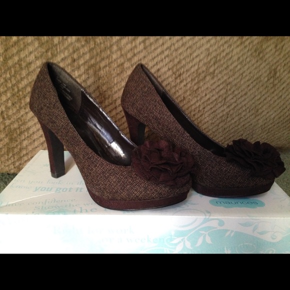 Tweed Platform Pumps