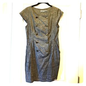 Grey cocktail dress