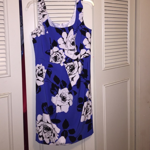 Blue Floral dress
