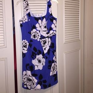 Blue Floral dress