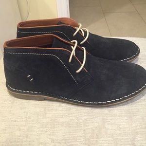 Steve Madden Navy Suede Boots in Size 9