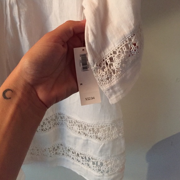 *wHiTe CoTtOn TuNiC * - Picture 2 of 4