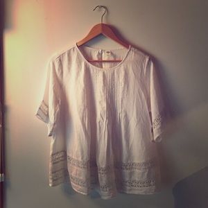 *wHiTe CoTtOn TuNiC *