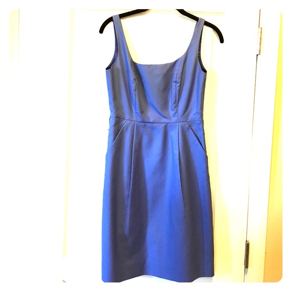Blue cocktail dress