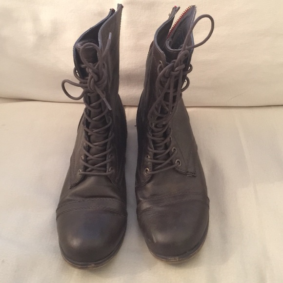 Steve Madden combat boots