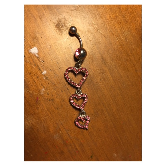 💕Heart belly ring - Picture 2 of 2