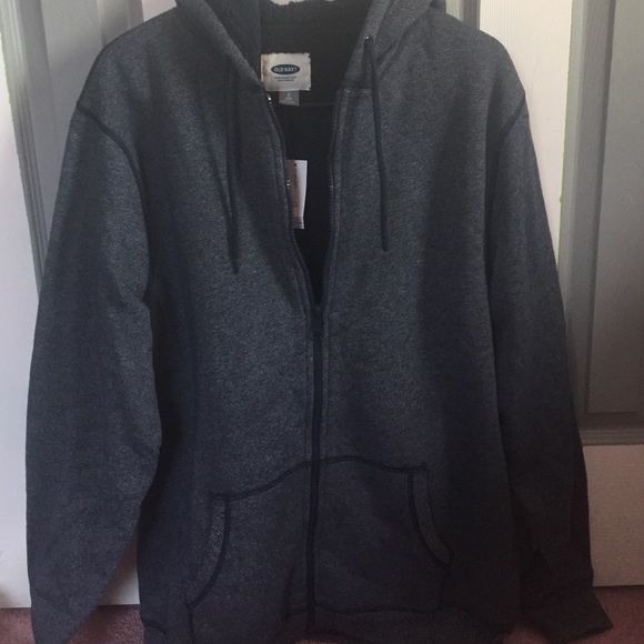 Long sleeve heavy fleece lined sweatshirt