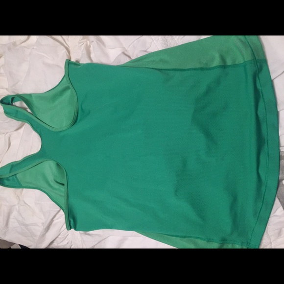 Green Nike Pro Tank Top - Picture 2 of 2