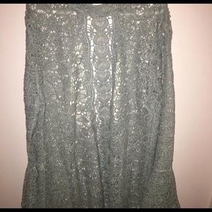 Teal/light blue tunic