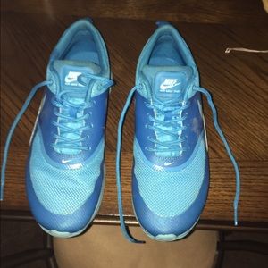 Blue Nike Air Max Thea- Women's Size 8
