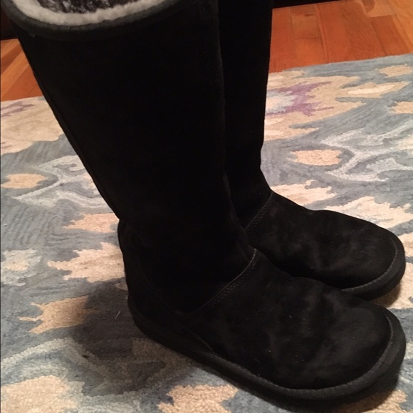 Ugg tall zip up boots