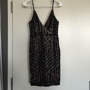 Hello Molly gold digger dress