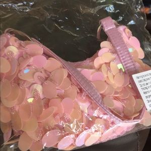 POPATU BY POSH - CHILD'S pearl sequin handbag