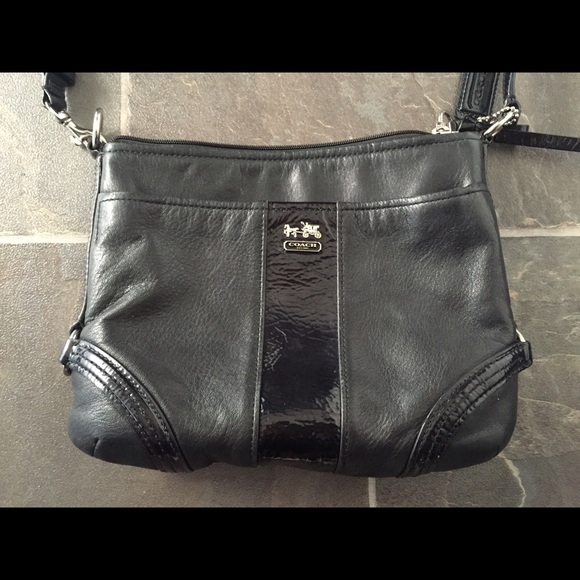 Small coach leather crossbody
