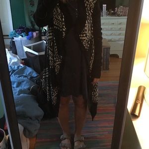 Ecote tribal print cardigan